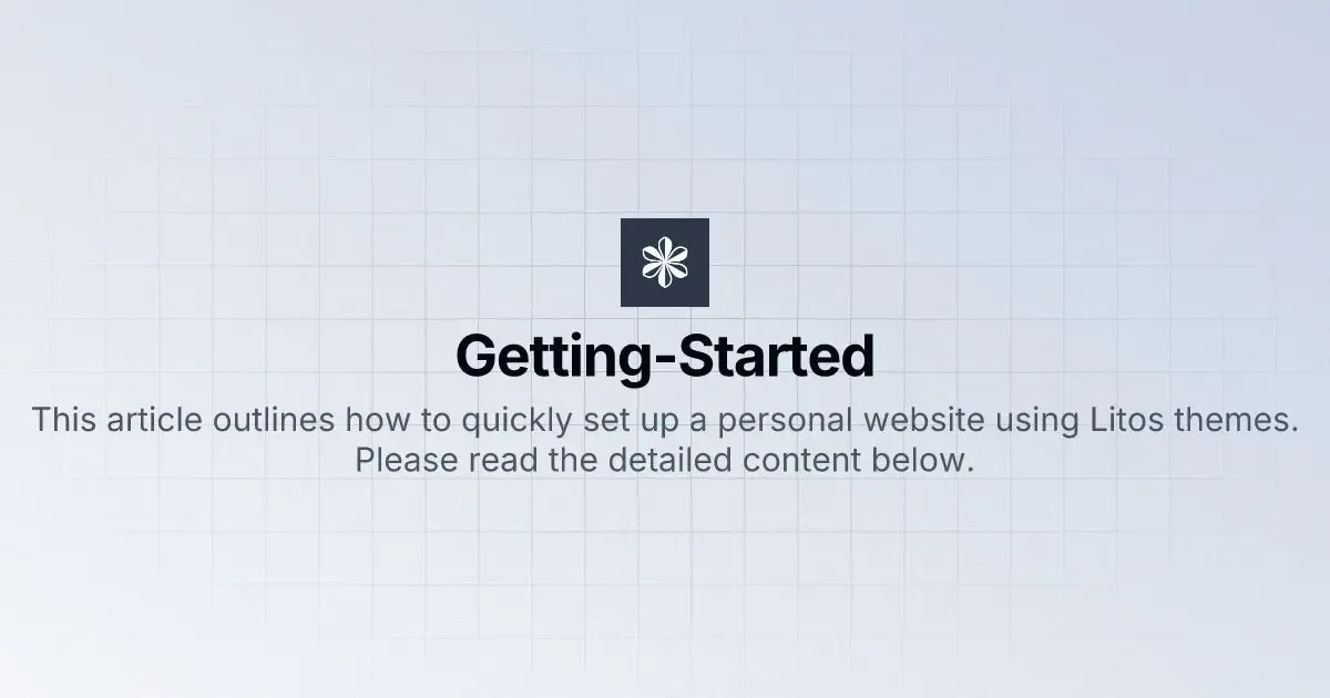 Getting Started