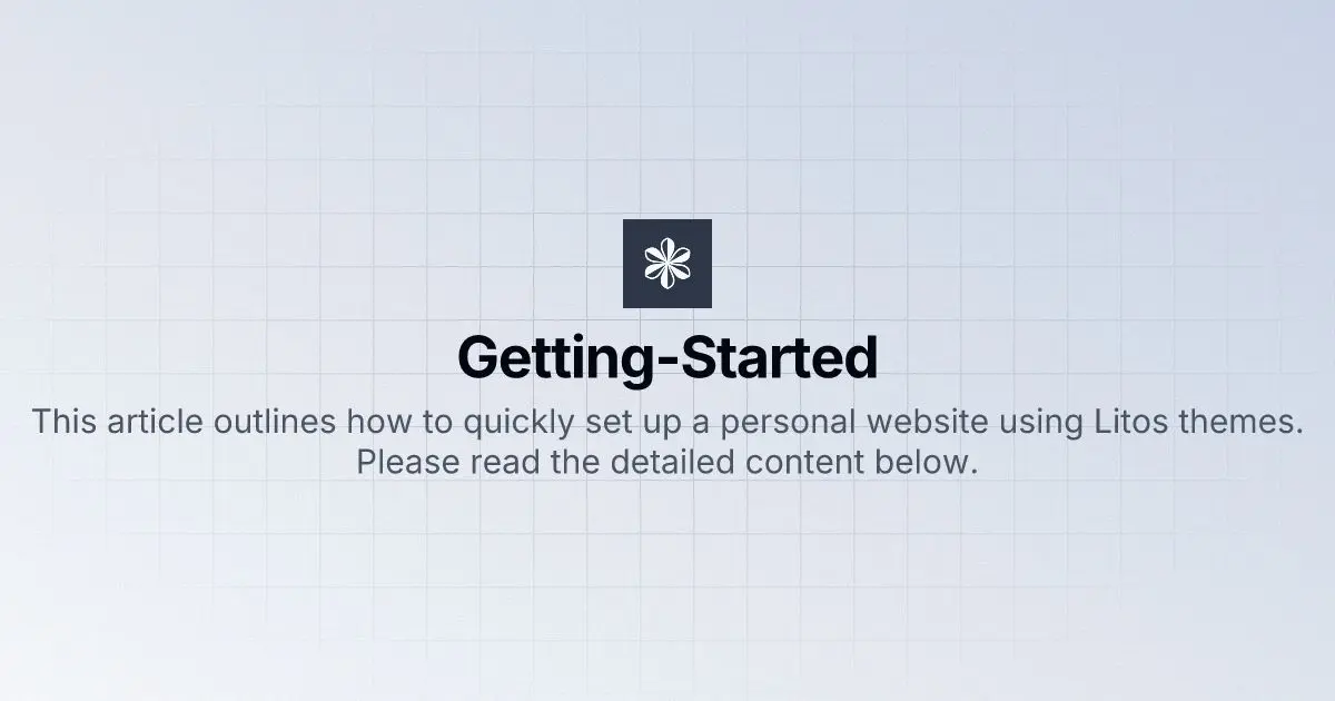 Getting Started
